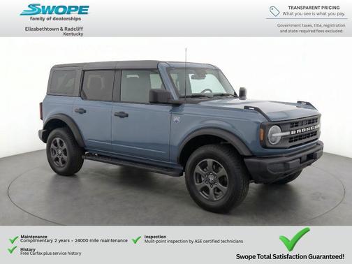 AZURE GRAY MET TRI-COAT 2025 Ford Bronco Big Bend