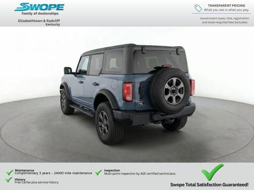 AZURE GRAY MET TRI-COAT 2025 Ford Bronco Big Bend