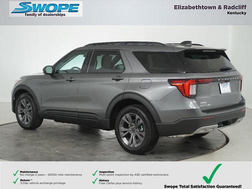 Carbonized Gray Metallic 2026 Ford Explorer Active w/200A Pkg