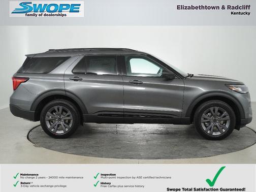 Carbonized Gray Metallic 2026 Ford Explorer Active w/200A Pkg