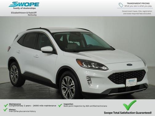 OXFORD WHITE 2022 Ford Escape SEL