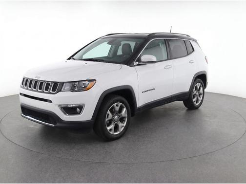 White Clearcoat 2017 Jeep New Compass Limited