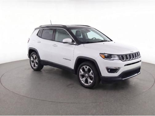 White Clearcoat 2017 Jeep New Compass Limited
