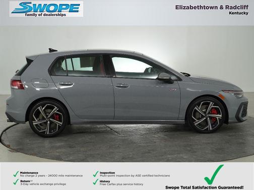 Moonstone Gray 2025 Volkswagen Golf GTI 2.0T SE DSG