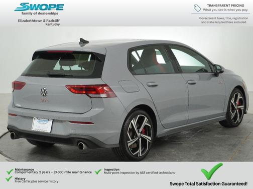Moonstone Gray 2025 Volkswagen Golf GTI 2.0T SE DSG