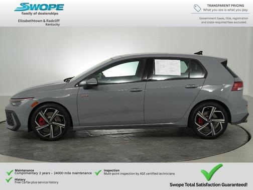 Moonstone Gray 2025 Volkswagen Golf GTI 2.0T SE DSG