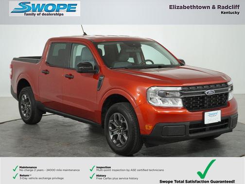 HOT PEPPER RED TC METALLIC 2024 Ford Maverick XLT