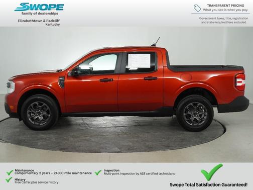 HOT PEPPER RED TC METALLIC 2024 Ford Maverick XLT