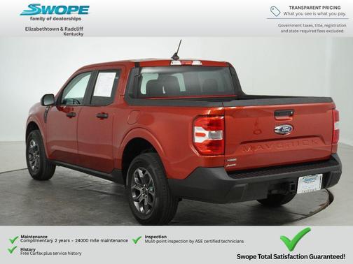 HOT PEPPER RED TC METALLIC 2024 Ford Maverick XLT
