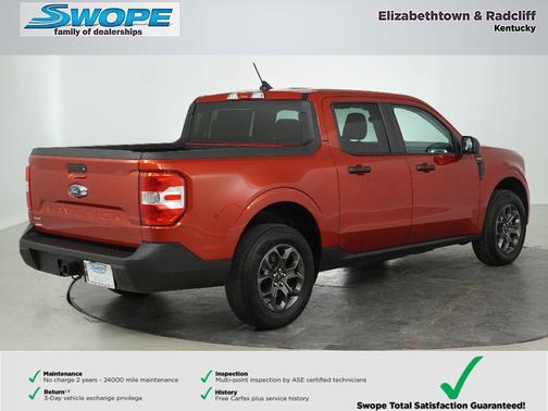 HOT PEPPER RED TC METALLIC 2024 Ford Maverick XLT