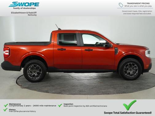 HOT PEPPER RED TC METALLIC 2024 Ford Maverick XLT