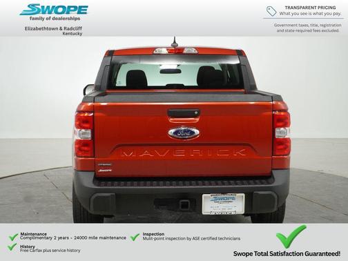 HOT PEPPER RED TC METALLIC 2024 Ford Maverick XLT