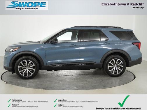 VAPOR BLUE 2026 Ford Explorer ST-Line