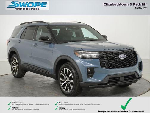 VAPOR BLUE 2026 Ford Explorer ST-Line