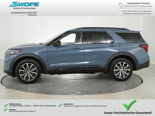 VAPOR BLUE 2026 Ford Explorer ST-Line