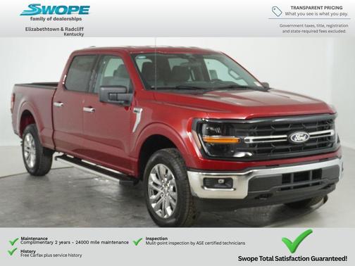 RUBY RED METALLIC TINTED CC 2026 Ford F-150 XLT