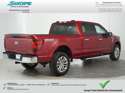RUBY RED METALLIC TINTED CC 2026 Ford F-150 XLT