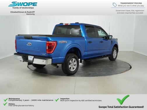 VELOCITY BLUE METALLIC 2021 Ford F-150 XL