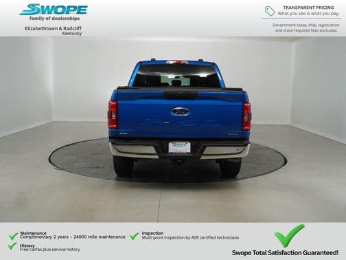 VELOCITY BLUE METALLIC 2021 Ford F-150 XL