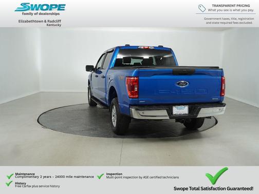 VELOCITY BLUE METALLIC 2021 Ford F-150 XL