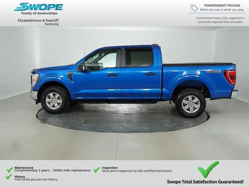 VELOCITY BLUE METALLIC 2021 Ford F-150 XL