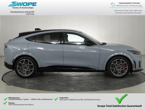 GLACIER GRAY MET TRI-COAT 2025 Ford Mustang Mach-E GT