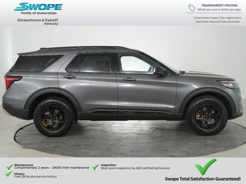 CARBONIZED GRAY METALLIC 2026 Ford Explorer Tremor