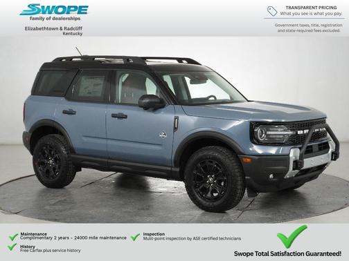 AZURE GRAY METALLIC TRI-COAT 2025 Ford Bronco Sport Outer Banks