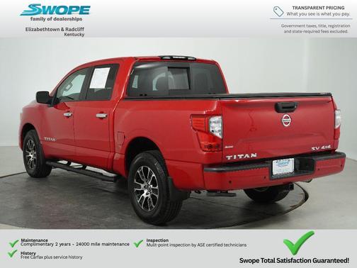 Red Alert 2021 Nissan Titan SV
