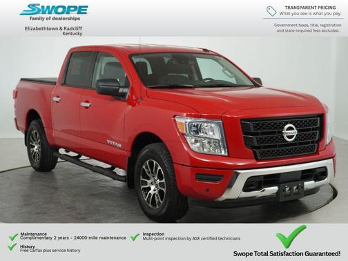 Red Alert 2021 Nissan Titan SV