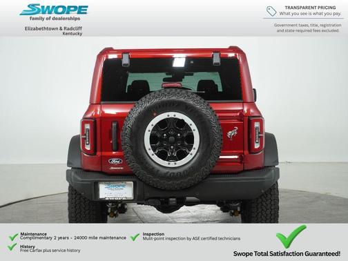 RUBY RED MET TNTD CLEARCOAT 2026 Ford Bronco Badlands