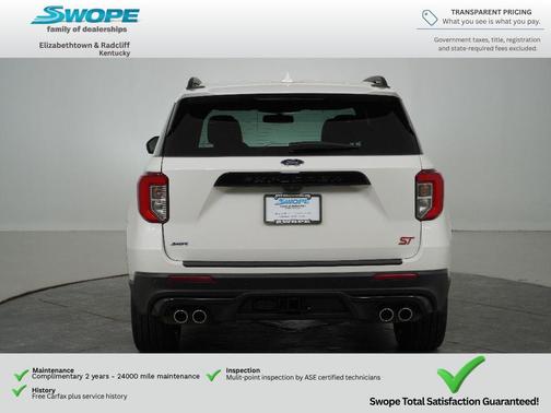STAR WHITE MET TRI-COAT 2023 Ford Explorer ST