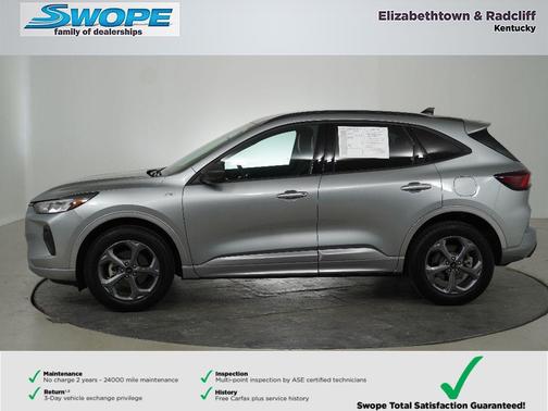 ICONIC SILVER METALLIC 2024 Ford Escape ST-Line