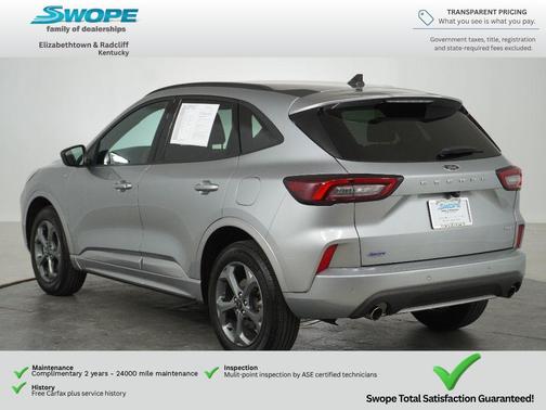 ICONIC SILVER METALLIC 2024 Ford Escape ST-Line