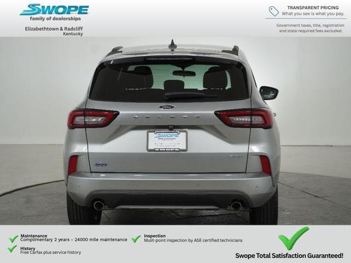 ICONIC SILVER METALLIC 2024 Ford Escape ST-Line