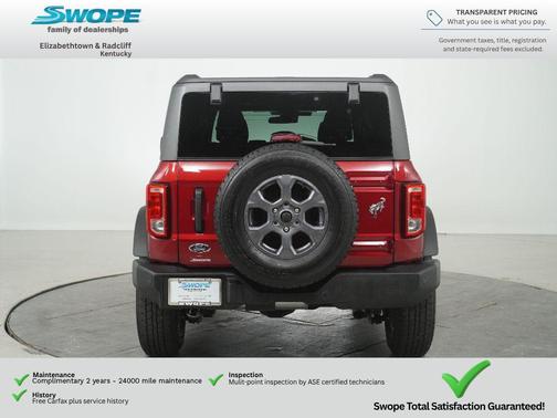 RUBY RED MET TNTD CLEARCOAT 2025 Ford Bronco Big Bend