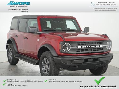 RUBY RED MET TNTD CLEARCOAT 2025 Ford Bronco Big Bend