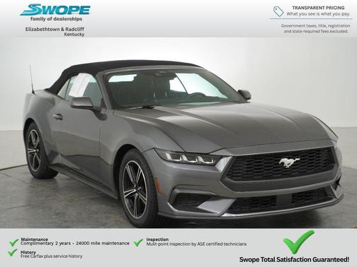 CARBONIZED GRAY METALLIC 2025 Ford Mustang EcoBoost Premium