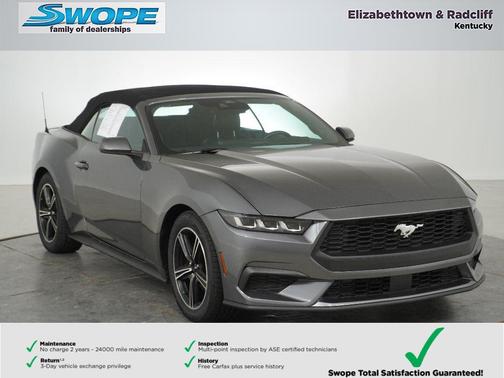 CARBONIZED GRAY METALLIC 2025 Ford Mustang EcoBoost Premium