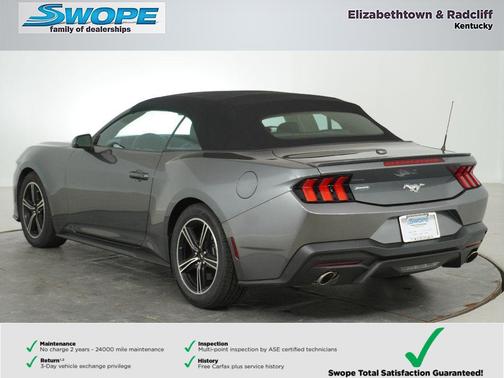 CARBONIZED GRAY METALLIC 2025 Ford Mustang EcoBoost Premium