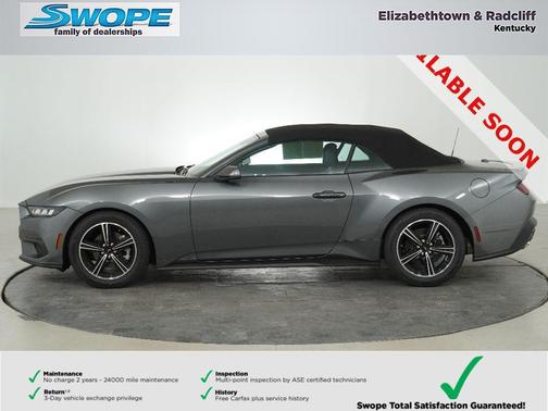 CARBONIZED GRAY METALLIC 2025 Ford Mustang EcoBoost Premium
