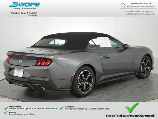 CARBONIZED GRAY METALLIC 2025 Ford Mustang EcoBoost Premium