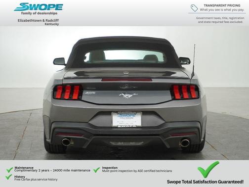 CARBONIZED GRAY METALLIC 2025 Ford Mustang EcoBoost Premium