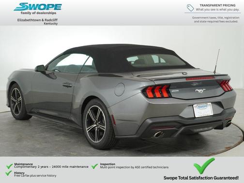 CARBONIZED GRAY METALLIC 2025 Ford Mustang EcoBoost Premium