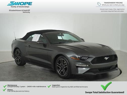 MAGNETIC METALLIC 2020 Ford Mustang EcoBoost Premium