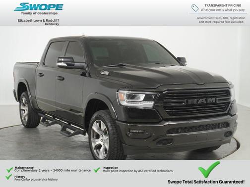 Diamond Black Crystal Pearlcoat 2020 RAM 1500 Laramie