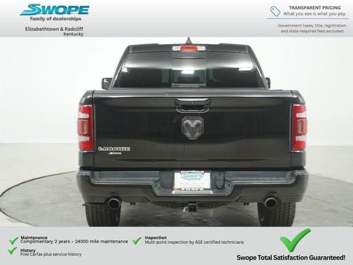 Diamond Black Crystal Pearlcoat 2020 RAM 1500 Laramie