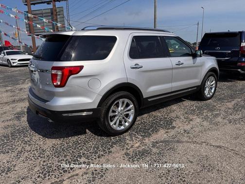 Silver 2019 Ford Explorer Limited