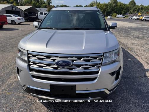Silver 2019 Ford Explorer Limited