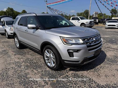 Silver 2019 Ford Explorer Limited